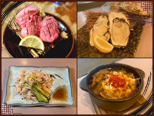 豊富なメニュー